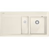 Franke Mythos MTK 651-100 Zlewozmywak ceramiczny półtorakomorowy 100x51 cm prawy kremowy 124.0379.862
