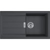 Franke Sirius 2.0 S2D Slim 611-78 Zlewozmywak kompozytowy jednokomorowy 78x43,5 cm onyx 143.0618.661