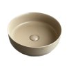 Galatea Design Bulat Umywalka nablatowa 39 cm beżowy mat GD112DTMC