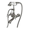 Galatea Design Retro Bateria wannowa natynkowa chrom GDT8CHR
