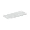Geberit Acanto Umywalka wisząca lub meblowa 120x48 cm bez otworów na baterie bez przelewu biały z powłoką KeraTect 501.880.00.8