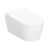 Geberit AquaClean Sela Zestaw Toaleta WC myjąca TurboFlush bez kołnierza + deska wolnoopadająca biały mat 146.220.JT.1