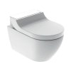 Geberit AquaClean Tuma Comfort Toaleta WC myjąca 55,3x36 cm bez kołnierza z deską biała/szkło 146.292.SI.1