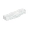 Geberit Bambini Umywalka wisząca 140x39 cm dziecięca potrójna biały alpin/zielony/jasnozielony mat 502.975.79.1