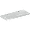 Geberit iCon Light Umywalka meblowa 120x48 cm z 2 otworami na baterię bez przelewu biała 501.837.00.5