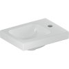Geberit iCon Light Umywalka meblowa 38x28 cm prawa z otworem na baterię biała 501.830.00.1