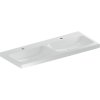 Geberit iCon Light Umywalka meblowa podwójna 120x48 cm z 2 otworami na baterie bez przelewów biała 501.838.00.5