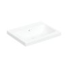 Geberit iCon Light Umywalka wpuszczana w blat 60x48 cm biała z powłoką KeraTect 501.847.00.4