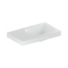 Geberit iCon Light Umywalka meblowa 53x31 cm bez otworu na baterię prawa biała z powłoką KeraTect 501.833.00.4
