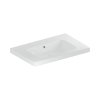 Geberit iCon Light Umywalka meblowa 75x48 cm biała z powłoką KeraTect 501.839.00.4