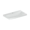Geberit iCon Umywalka wisząca lub meblowa 75x42 cm z otworem na baterię bez przelewu biały z powłoką KeraTect 501.842.00.6