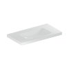 Geberit iCon Umywalka wisząca lub meblowa 90x48 cm bez otworu na baterię bez przelewu biały z powłoką KeraTect 501.840.00.8