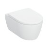 Geberit iCon Zestaw Toaleta WC TurboFlush bez kołnierza + deska wolnoopadająca biały mat 503.046.JT.1