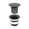 Geberit Korek do umywalki 5 cm czarny mat 152.050.14.1