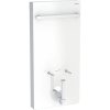 Geberit Monolith Moduł sanitarny do bidetu szkło białe/aluminium 131.030.SI.5