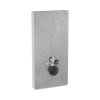 Geberit Monolith Plus Moduł sanitarny do WC wiszącej 101x48 cm gres szkliwiony efekt betonu/aluminium 131.222.JV.7