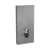 Geberit Monolith Plus Moduł sanitarny do WC wiszącej 101x48 cm gres szkliwiony efekt łupka/aluminium czarny chrom 131.222.00.7