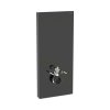 Geberit Monolith Plus Moduł sanitarny do WC wiszącej 114x50,5 cm szkło czarne/aluminium czarny chrom 131.231.SJ.7