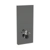 Geberit Monolith Plus Moduł sanitarny do WC wiszącej 114x50,5 cm szkło lava/aluminium czarny chrom 131.231.JK.7