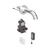 Geberit Piave Bateria umywalkowa bezdotykowa podtynkowa zasilanie bateryjne bez mieszacza 17 cm chrom połysk 116.263.21.1