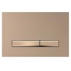 Geberit Sigma50 Przycisk WC prostokątny czerwone złoto/czerwone złoto szczotkowane z powłoką easy-to-clean 115.670.QB.2