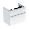 Geberit Smyle Square Szafka podumywalkowa 58,4x47x61,7 cm biały połysk/biały mat 500.352.00.1