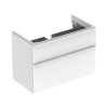 Geberit Smyle Square Szafka podumywalkowa 73,4x47x61,7 cm biały połysk/biały mat 500.353.00.1