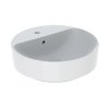 Geberit Variform Umywalka nablatowa 45 cm z przelewem z otworem na baterię biała 500.769.01.2