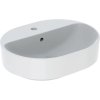 Geberit Variform Umywalka nablatowa 50x40 cm z przelewem z otworem na baterię biała 500.775.01.2