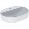 Geberit Variform Umywalka nablatowa 60x45 cm bez przelewu z otworem na baterię biała 500.778.01.2