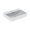 Geberit Variform Umywalka nablatowa 60x45 cm z przelewem z otworem na baterię biała 500.780.01.2