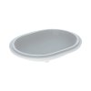 Geberit Variform Umywalka podblatowa 62,5x49 cm bez przelewu biały/sp&oacute;d szkliwiony z powłoką KeraTect 500.759.00.2