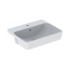 Geberit VariForm Umywalka wpuszczana w blat 55x45 cm biała 500.681.01.1