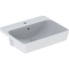 Geberit VariForm Umywalka wpuszczana w blat 55x45 cm biała 500.681.01.1