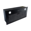 Globalo Design Arcelo 60.1 Okap do zabudowy czarny ARCELO_60_1_BLACK