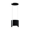 Globalo Design Arenoflow 39.4 Okap wyspowy czarny ARENOFLOW_39_4_BLACK