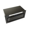 Globalo Design Loteo 60.4 Okap do zabudowy czarny LOTEO_60_4_BLACK