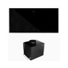 Globalo Design Novelti 100.1 Okap sufitowy 100x50 cm czarny + Turbina TW 2.1 NOVELTI_100_1_BLACK_+_TW_2_1