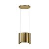 Globalo Exclusive Arenoflow 39.4 Okap wyspowy jasne złoto ARENOFLOW_39_4_LIGHT_GOLD