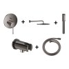 Grohe Essence Zestaw prysznicowy podtynkowy z deszczownicą hard graphite GNS78
