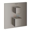 Grohe Grohtherm Cube Bateria wannowo-prysznicowa podtynkowa termostatyczna brushed hard graphite 24154AL0
