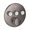 Grohe Grohtherm SmartControl Bateria wannowo-prysznicowa podtynkowa termostatyczna hard graphite 29121A00