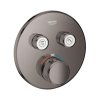 Grohe Grohtherm SmartControl bateria wannowo-prysznicowa podtynkowa termostatyczna hard graphite 29119A00