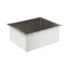 Grohe K700U Zlewozmywak stalowy jednokomorowy 55x45 cm brushed hard graphite 31574AL1