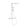 Grohe Spa Rainshower Aqua Pure Zestaw prysznicowy termostatyczny natynkowy z deszczownicą przepływ 15 l/min chrom 1009620000
