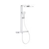 Grohe Spa Rainshower Aqua Pure Zestaw prysznicowy termostatyczny natynkowy z deszczownicą przepływ 15 l/min chrom 1016800000