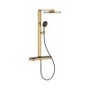 Grohe Spa Rainshower Aqua Pure Zestaw prysznicowy termostatyczny natynkowy z deszczownicą przepływ 15 l/min cool sunrise 101680GL00
