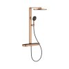 Grohe Spa Rainshower Aqua Pure Zestaw prysznicowy termostatyczny natynkowy z deszczownicą przepływ 15 l/min warm sunset 101680DA00