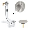 Grohe Talentofill Zestaw Syfon wannowy z napełnianiem przez przelew krótki + zestaw napełniający stal nierdzewna 28990000+19952DC0