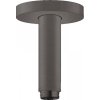 Hansgrohe Crometta S Ramię deszczownicy sufitowe 10 cm czarny chrom szczotkowany 27393340